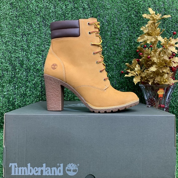 🆕 TIMBERLAND WOMEN'S TILLSTON 6-INCH BOOTS WHEAT - Picture 2 of 9